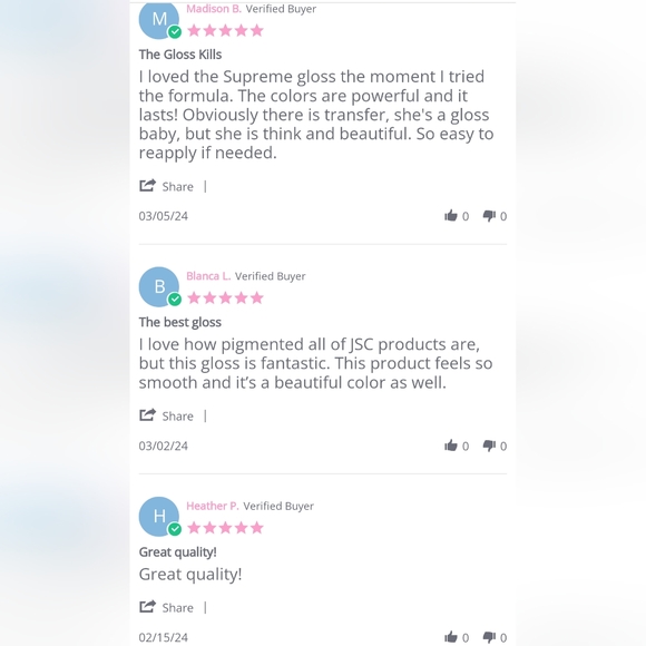 NIB🔥"Improper" 😍Beautiful 2024  Supreme Gloss by Jeffree Star💋 - Picture 9 of 11